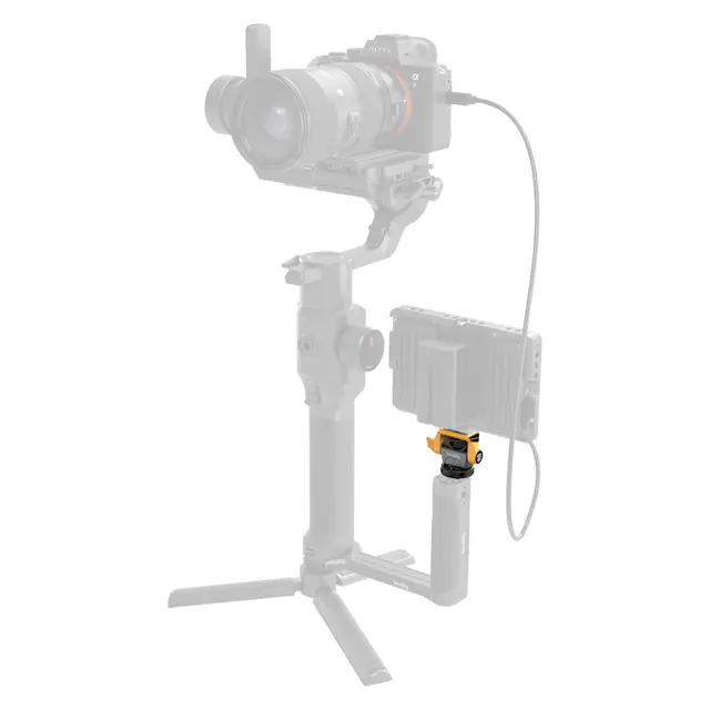 SmallRig 5519 Swivel & Tilt Monitor Supp With Coldshoe. BumbleBee Edition 