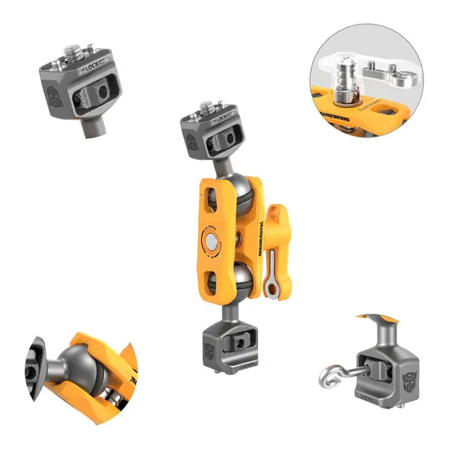 SmallRig 5522 Magic Arm Support With Dual Ball Heads. BumbleBee Edition 
