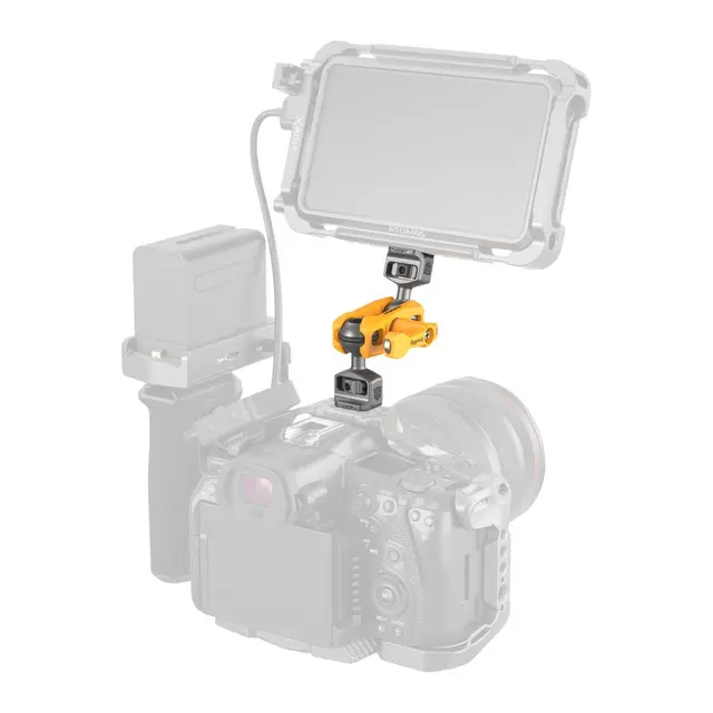 SmallRig 5522 Magic Arm Support With Dual Ball Heads. BumbleBee Edition 