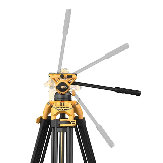 SmallRig 5523 Video Tripod With AD-01 Fluid Head. BumbleBee Edition 