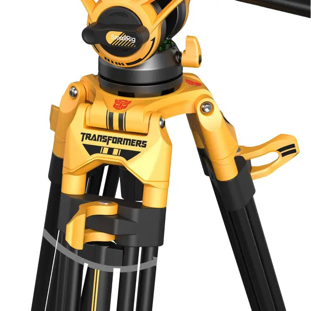 SmallRig 5523 Video Tripod With AD-01 Fluid Head. BumbleBee Edition 