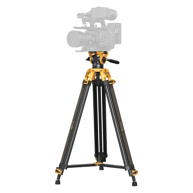 SmallRig 5523 Video Tripod With AD-01 Fluid Head. BumbleBee Edition 