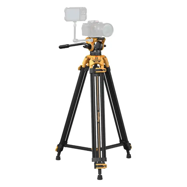 SmallRig 5523 Video Tripod With AD-01 Fluid Head. BumbleBee Edition 