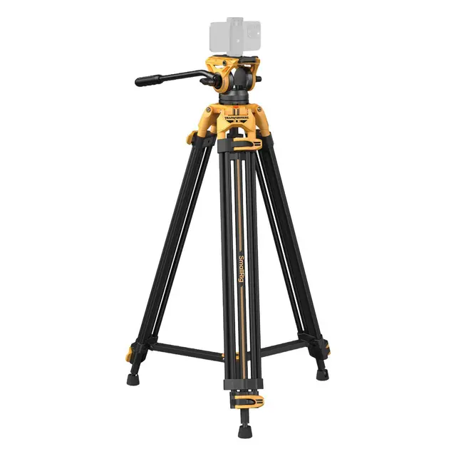 SmallRig 5523 Video Tripod With AD-01 Fluid Head. BumbleBee Edition 