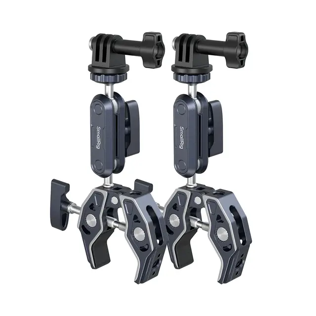 SmallRig 5529 Crab-Shaped Clamp + Arm Universalklemme med Magic Arm 