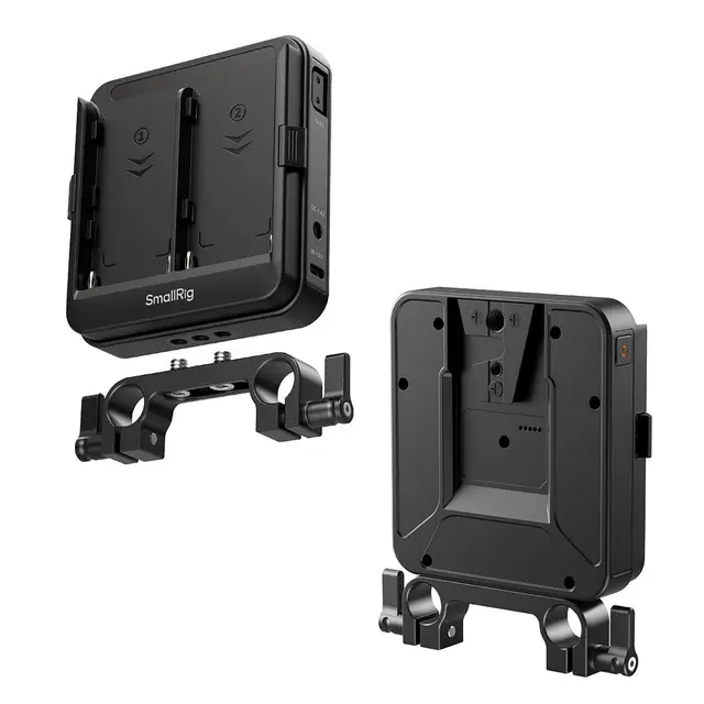 SmallRig 5537 Adapter Plate Kit For NP-F Batteries for 15mm LWS Rods 