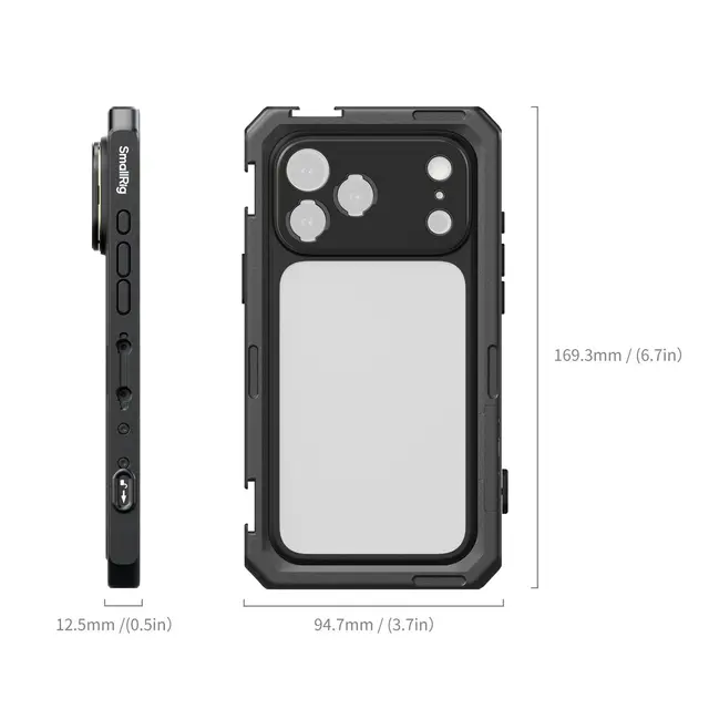 SmallRig 5545 Mobile Video Cage For iPhone 17 Pro Basic Edition 