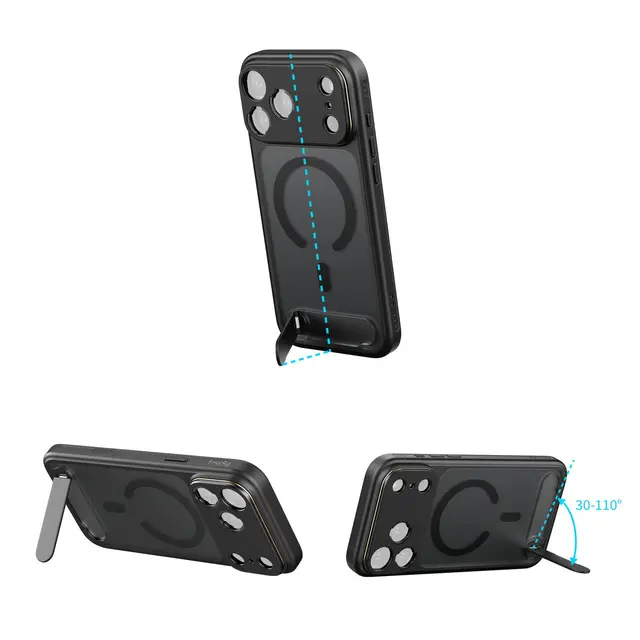 SmallRig 5549 FilMov Photography Case For iPhone 17 Pro (Black) 