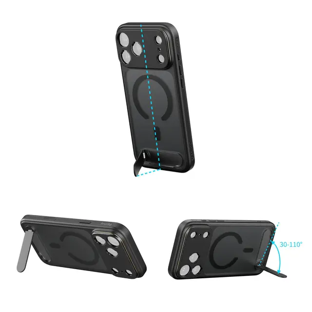 SmallRig 5551 FilMov Photography Case For iPhone 17 Pro Max (Black) 