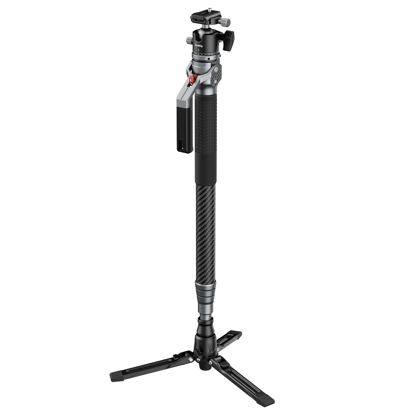 SmallRig 5564 Monopod Tripod Ball Head Ettbenstativ 166cm 3-fot og kulehode