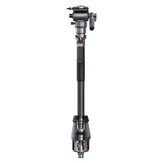 SmallRig 5565 Carbon Fiber Video Monopod Ettbenstativ 175cm 3-fot og Video hode