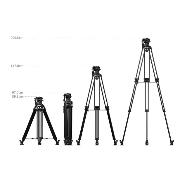 SmallRig 5577 FSD18 FreeSpeed Heavy-Duty Aluminum Alloy Tripod 
