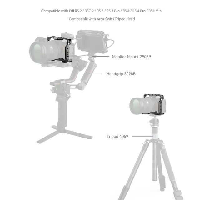 SmallRig 5583 Cage with Airtag Slot For Sony A 7R V/7 I  7S III/1/7R IV 