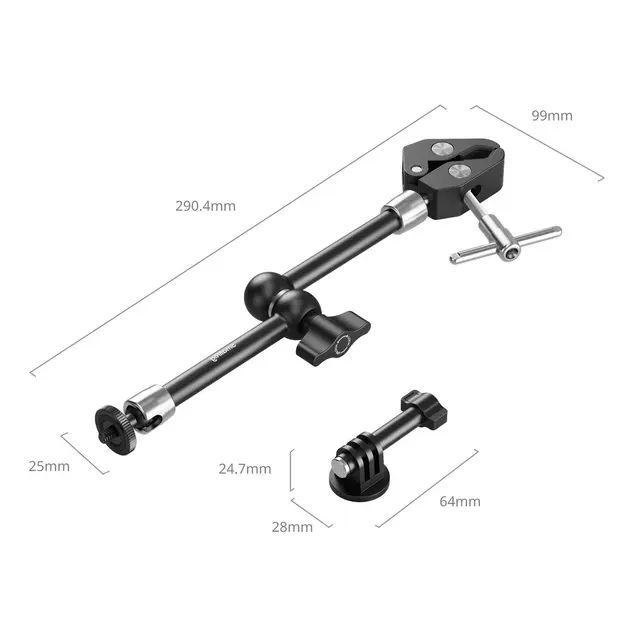 SmallRig 5605 Crab-Shaped Clamp 