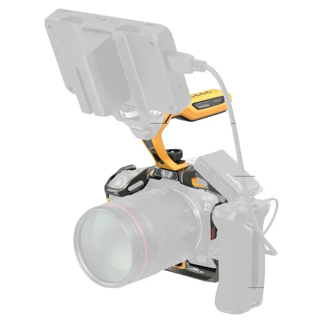 SmallRig 5608 Black Mamba Cage Kit For Canon R5 Mark II. BumbleBee Edition 