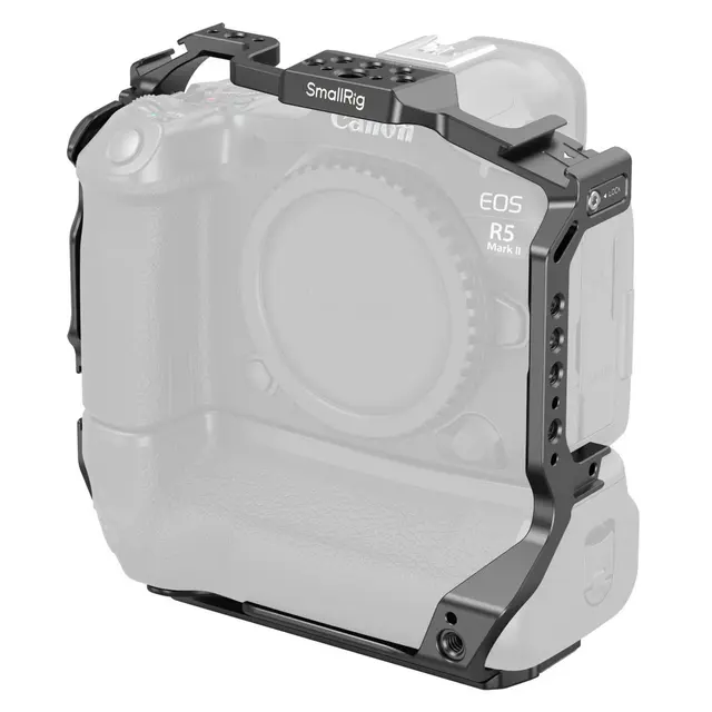 SmallRig 5623 Cage for Canon R5 Mark II med Battery Grip BG-R20 