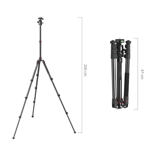 SmallRig 5630 Photo Tripod Aluminium Med kulehode 