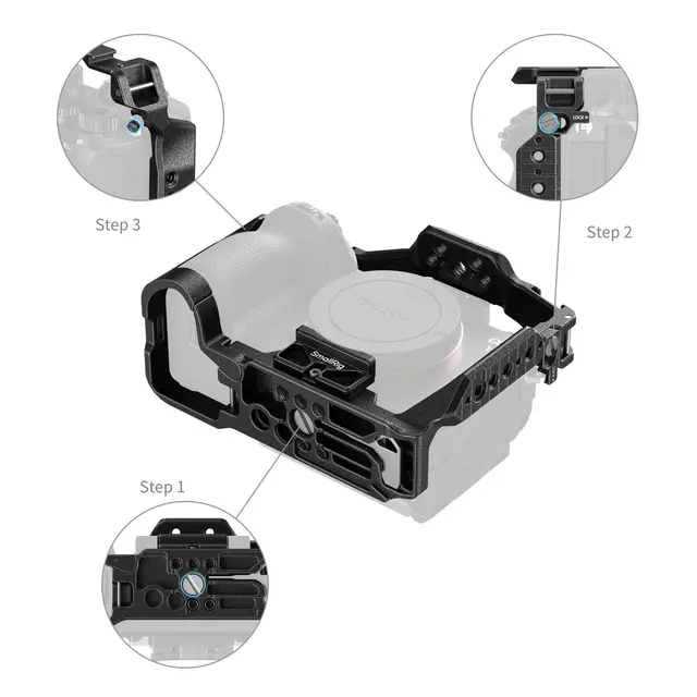 SmallRig 5642 Cage Sony A1II/A9III For Sony Alpha 1 II / Alpha 9 III 
