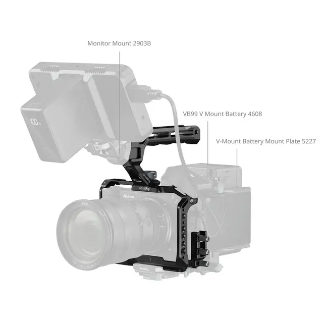 SmallRig 5647 Cage Kit for Nikon ZR 