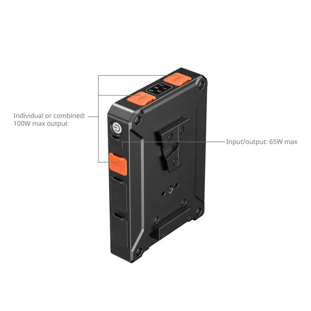 SmallRig 5653 V-Mount Adapter Plate Basic Edition 