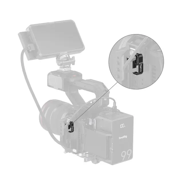 SmallRig 5660 USB-C Cable Clamp For Cages for Canon EOS C50 
