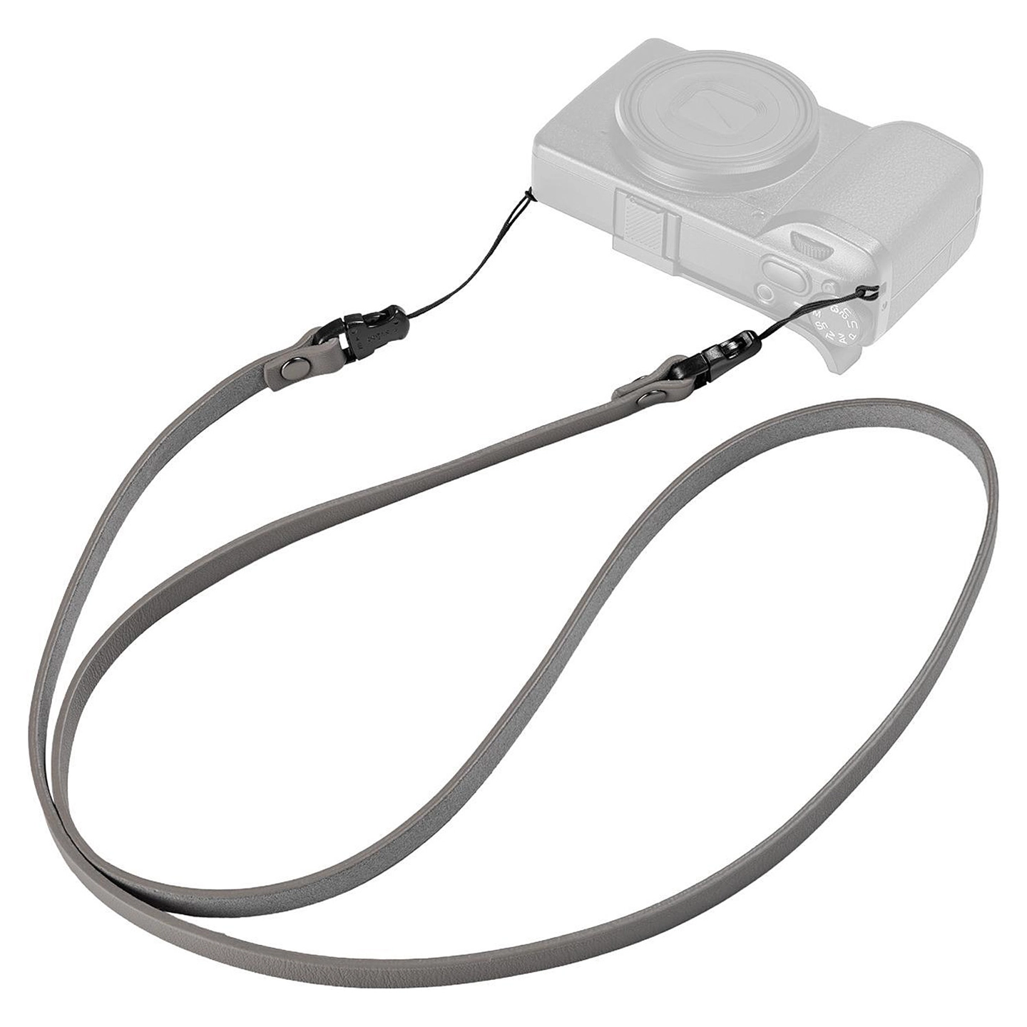 SmallRig 5685 QR Shoulder Strap Grey For Ricoh GR Series (Grey)