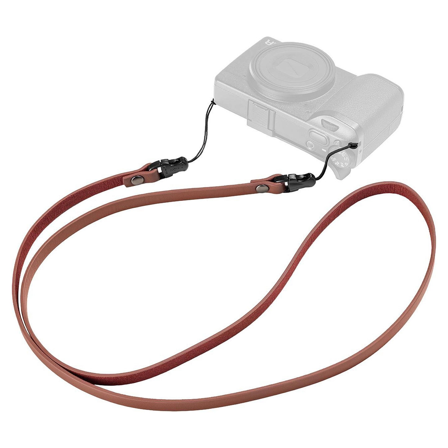 SmallRig 5687 QR Shoulder Strap Red For Ricoh GR Series (Red)