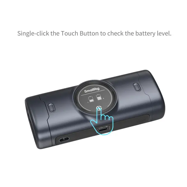 SmallRig 5697 Portable Charger Case Kit For Nikon EN-EL15c m/ 2 Batterier 