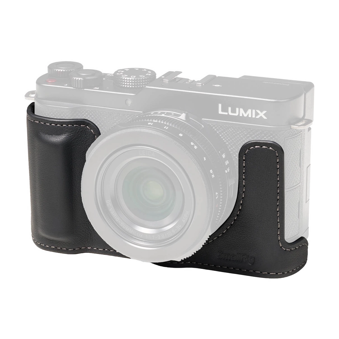 SmallRig 5698 Leather Half Case Black For Panasonic LUMIX L10
