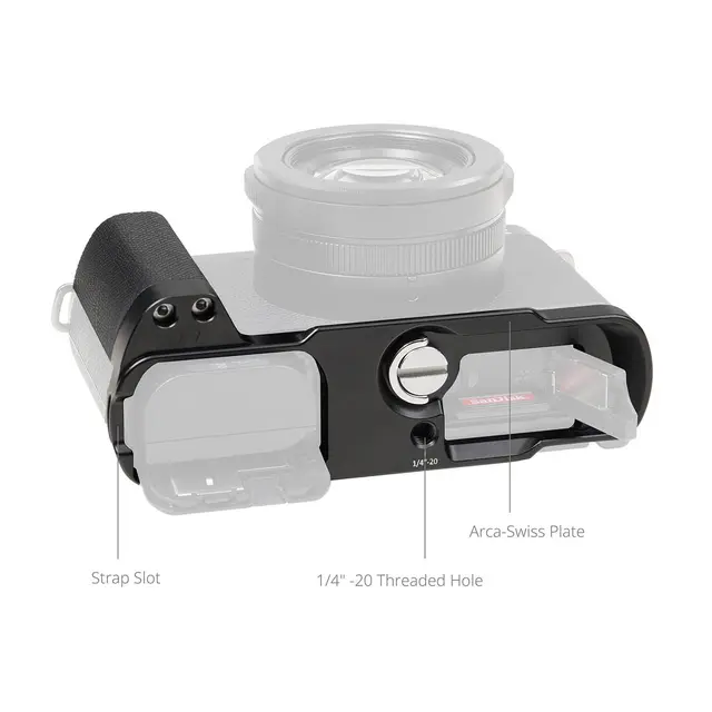 SmallRig 5700 L-Shaped Mount Pl Handle For Panasonic LUMIX L10. Black 