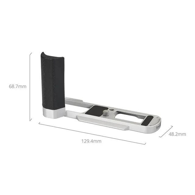 SmallRig 5701 L-Shaped Mount Pl Handle For Panasonic LUMIX L10. Silver 