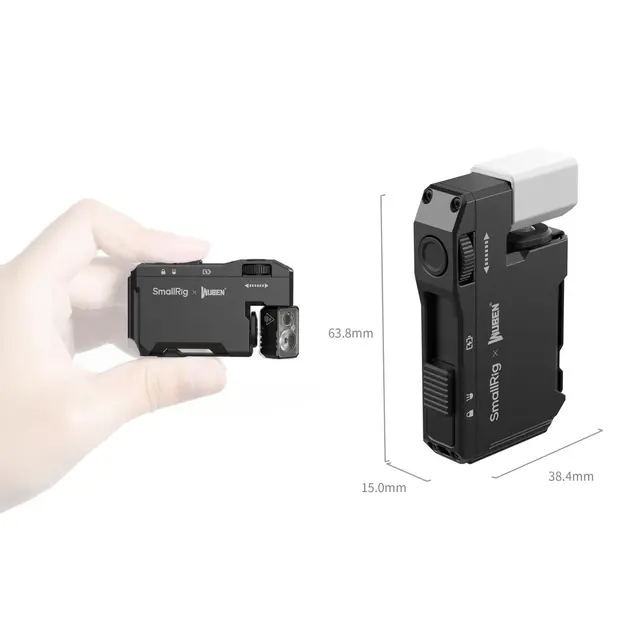 SmallRig 5710 Thumb EDC Flashlight Mini Lommelykt 