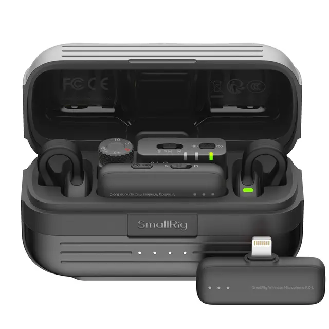 SmallRig 5714 S70-A Wireless Microphone All-In-One. Black 