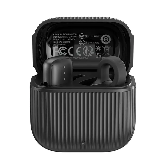SmallRig 5718 S70-C1 Wireless Microphone With USB-C Adapter for Phones Black 