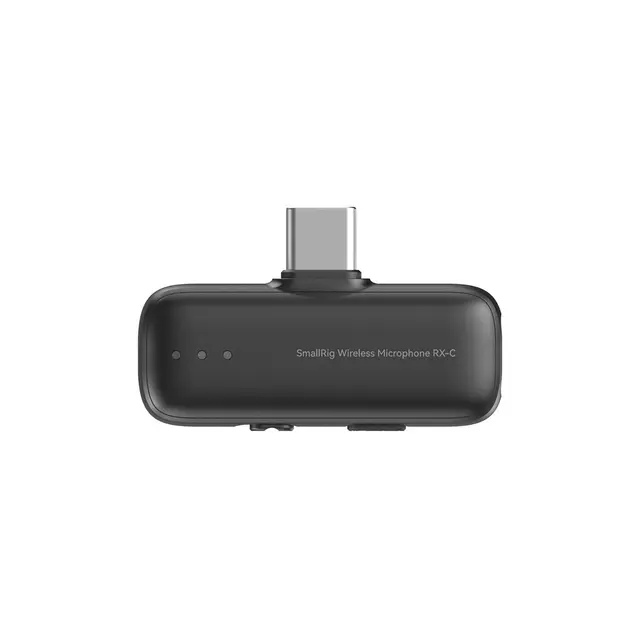 SmallRig 5718 S70-C1 Wireless Microphone With USB-C Adapter for Phones Black 