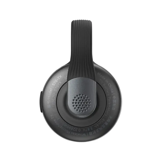 SmallRig 5718 S70-C1 Wireless Microphone With USB-C Adapter for Phones Black 