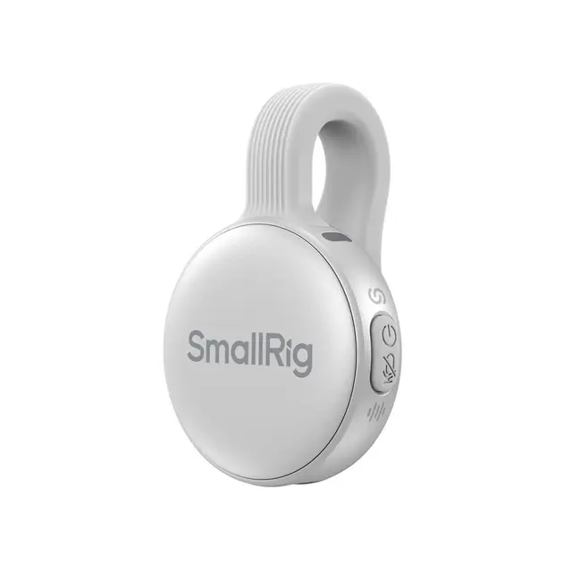 SmallRig 5719 S70-C1 Wireless Microphone With USB-C Adapter for Phones White 