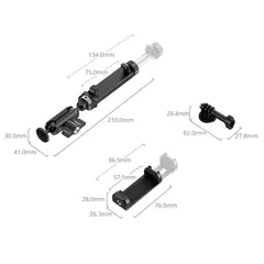 SmallRig 5726 Fence Mount For Action Cameras