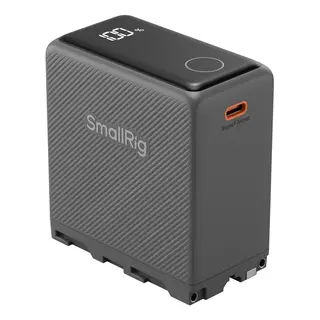 SmallRig 5729 NP-F970 Camera Battery 7500mAh NP-F batteri. USB-C PD inn/ut 36