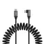 SmallRig 5730 USB-C Data Cable Coiled Spiralkabel USB-C - USB-C rett/vinklet