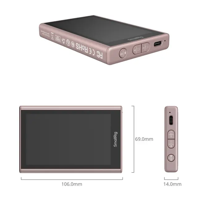 SmallRig 5746 Wireless Display Mirroring Adapter for Mobile Phone (Selfie Kit) 