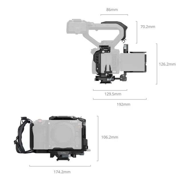 SmallRig 5658 Cage Kit Advanced Edition For Canon EOS C50 