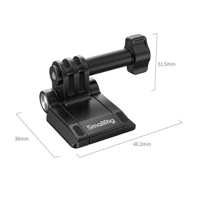 SmallRig 5760 Magnetic Action Cam Mount Festeplate Arca-Swiss Magnetfeste og ben 