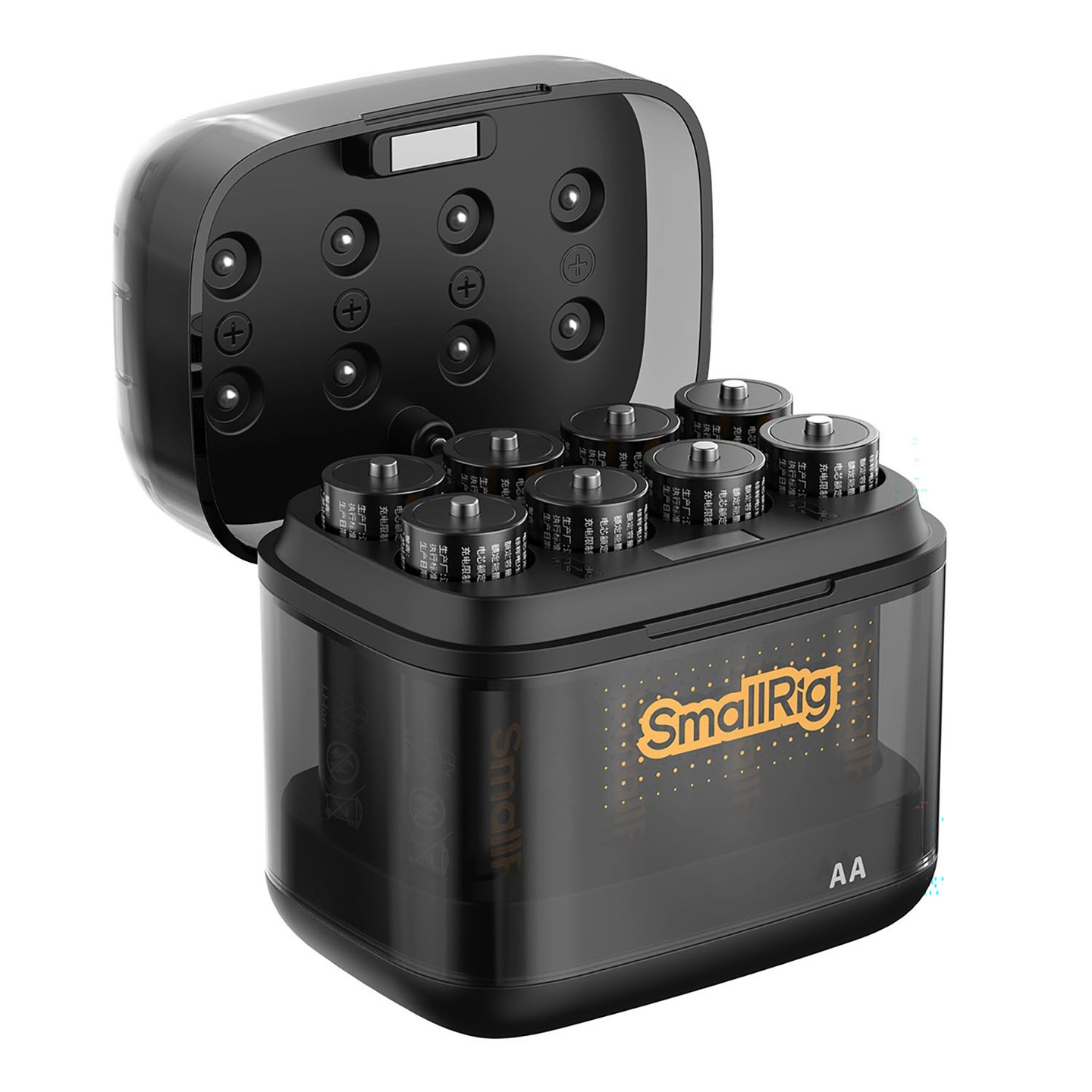 SmallRig 5772 Rechargeable Battery AA 8 8stk AA 2130mAh Kit m/ USB-C Lade etui