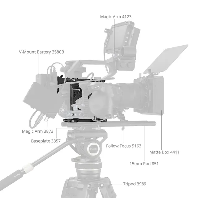 SmallRig 5801 Cage Kit for Sony FX6 