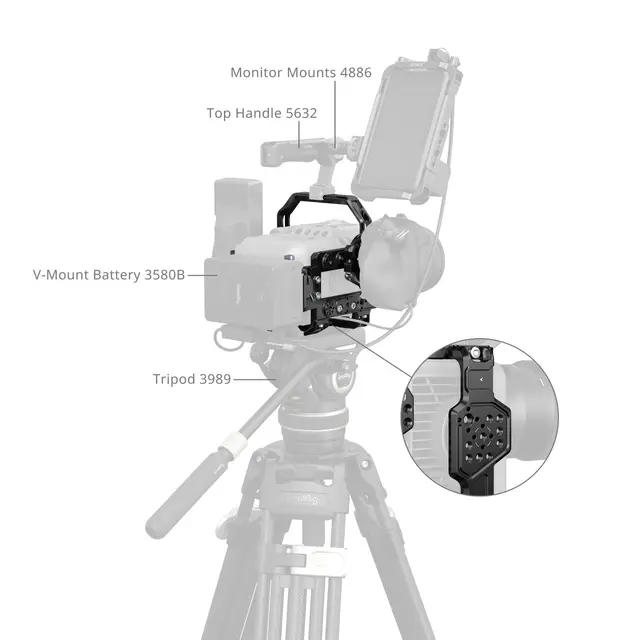 SmallRig 5801 Cage Kit for Sony FX6 