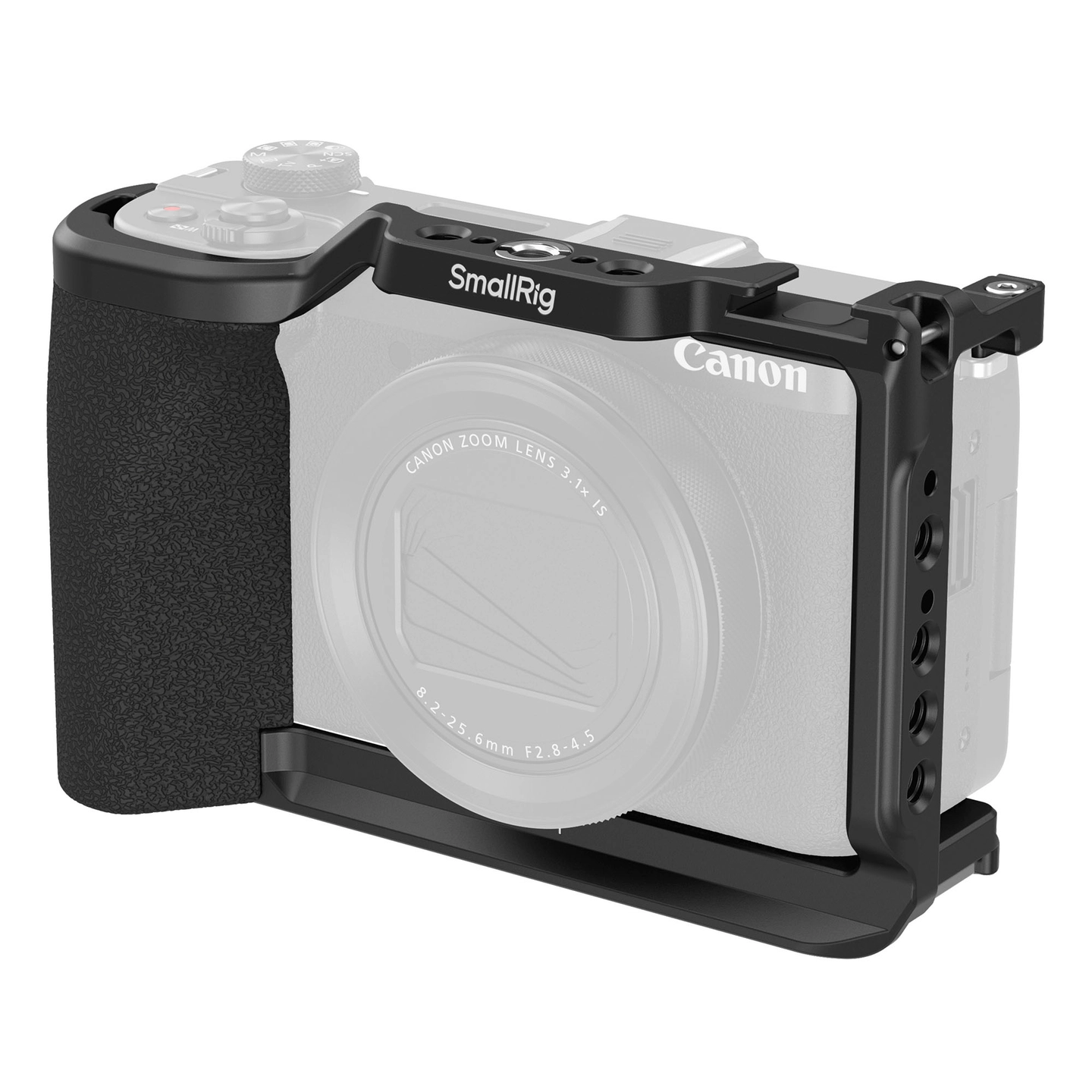 SmallRig 5807 Cage for PowerShot V1 For Canon PowerShot V1 Black