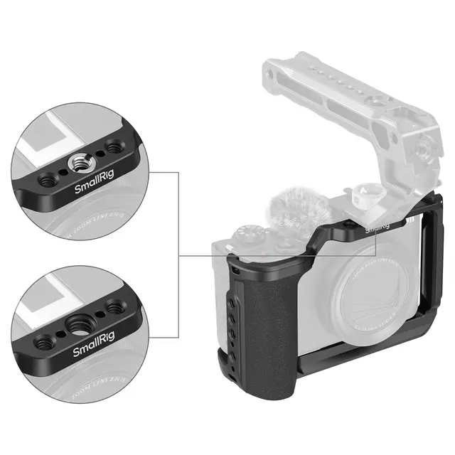 SmallRig 5807 Cage for PowerShot V1 For Canon PowerShot V1 Black 