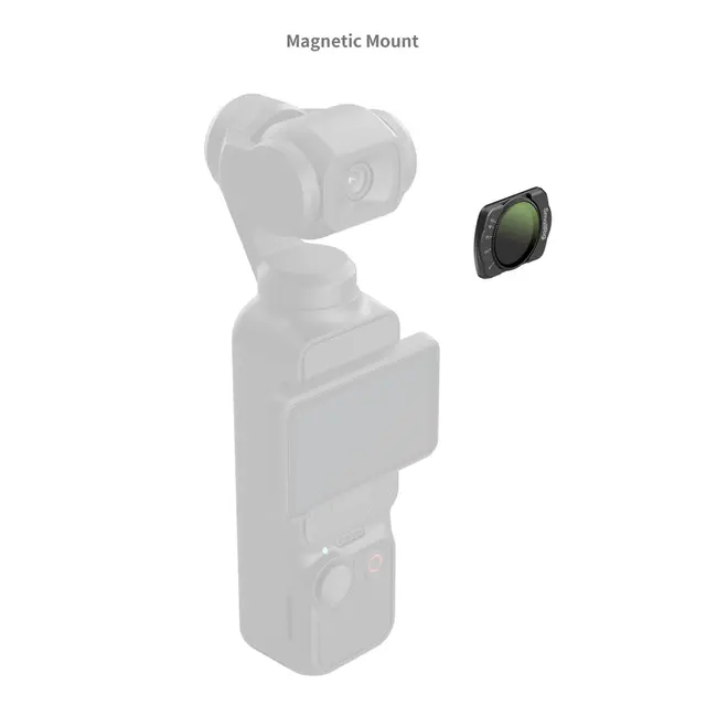 SmallRig 5831 Attachable ND2-ND32 Filter For DJI Osmo Pocket 3 / 4 