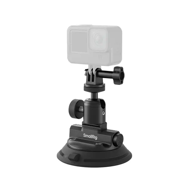 SmallRig 5843 Vehicle Suction Cup Support Kit for Action Cameras 